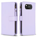 Custodia portafoglio in pelle con 9 slot carte per Xiaomi Redmi 9