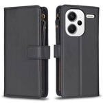 Custodia portafoglio in pelle con 9 slot per Xiaomi Redmi 13C