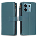 Custodia portafoglio in pelle con 9 slot carte per Xiaomi