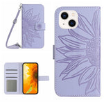 Custodia in pelle con flip per iPhone 15 Pro e Plus