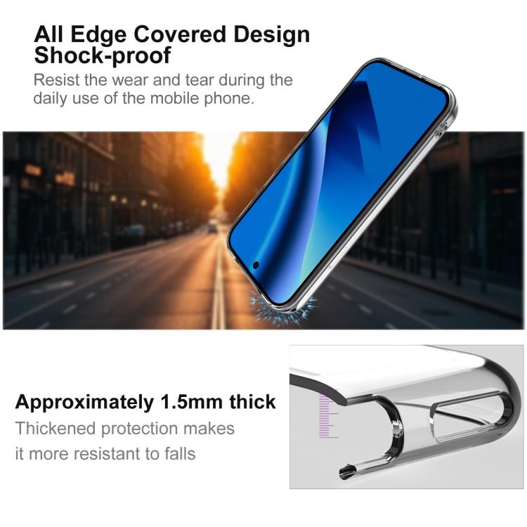 Custodia per telefono in TPU trasparente antiurto serie IMAK UX-10, For Google Pixel 10a, For Google Pixel 10 Pro XL, For Google Pixel 10 / Pixel 10 Pro, For Google Pixel 7a