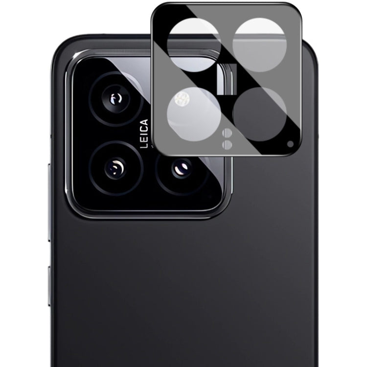 Pellicola in vetro per obiettivo fotocamera posteriore IMAK versione nera, For Xiaomi Redmi A3 4G, For Xiaomi 14 Ultra 5G, For Xiaomi 14 Pro 5G, For Xiaomi 14 5G, For Xiaomi 13 Ultra 5G, For Xiaomi Redmi 12C 4G