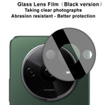 Pellicola in vetro per obiettivo fotocamera posteriore IMAK versione nera, For Xiaomi Redmi A3 4G, For Xiaomi 14 Ultra 5G, For Xiaomi 14 Pro 5G, For Xiaomi 14 5G, For Xiaomi 13 Ultra 5G, For Xiaomi Redmi 12C 4G