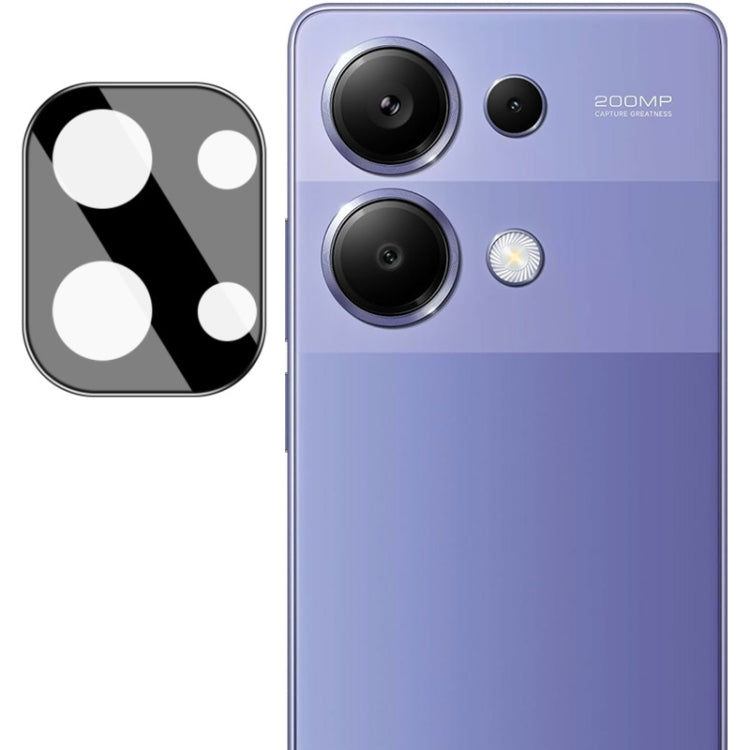 imak Pellicola con lente in vetro integrata ad alta definizione Versione nera, For Xiaomi Poco M6 Pro 4G, For Xiaomi Redmi 13C 5G / 13R 5G, For Xiaomi POCO M6 5G, For Xiaomi Redmi Note 13 Pro 4G Global, For Xiaomi Poco X6 5G, For Xiaomi Redmi Note 13 5...