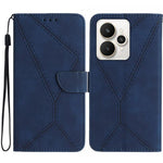 Custodia per telefono in pelle goffrata con cuciture, For Realme C85 Pro 4G, For Realme 15T 5G, For Realme 15 5G Global / 15 Pro 5G Global, For Realme C71 4G