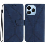 Custodia per telefono in pelle goffrata con cuciture, For Realme C85 Pro 4G, For Realme 15T 5G, For Realme 15 5G Global / 15 Pro 5G Global, For Realme C71 4G