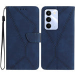 Custodia per telefono in pelle goffrata con cuciture, For Realme C100 4G, For Realme C83 5G, For Realme 16 Pro+ 5G, For Realme C85 5G