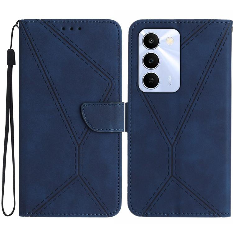 Custodia per telefono in pelle goffrata con cuciture, For Realme C100 4G, For Realme C83 5G, For Realme 16 Pro+ 5G, For Realme C85 5G