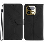 Custodia per telefono in pelle goffrata con cuciture, For Realme C100 4G, For Realme C83 5G, For Realme 16 Pro+ 5G, For Realme C85 5G