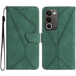 Custodia per telefono in pelle goffrata con cuciture, For Realme C100 4G, For Realme C83 5G, For Realme 16 Pro+ 5G, For Realme C85 5G