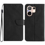 Custodia per telefono in pelle goffrata con cuciture, For vivo V70 FE 5G, For vivo V70 5G Global / V70 Elite 5G, For vivo V60 Lite 5G, For vivo V60 5G