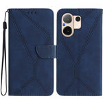 Custodia per telefono in pelle goffrata con cuciture, For vivo V70 FE 5G, For vivo V70 5G Global / V70 Elite 5G, For vivo V60 Lite 5G, For vivo V60 5G