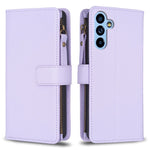 Custodia per telefono a conchiglia in pelle con portafoglio con cerniera a 9 slot per schede, For Samsung Galaxy A54 5G, For Samsung Galaxy S23 Ultra 5G, For Samsung Galaxy S23 5G, For Samsung Galaxy S20 FE