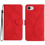 Custodia in pelle goffrata per iPhone 16