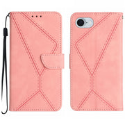 Custodia in pelle goffrata per iPhone 16