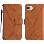 Custodia in pelle goffrata per iPhone 16