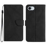 Custodia in pelle goffrata per iPhone 16 compatibile