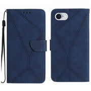 Custodia in pelle goffrata per iPhone 16