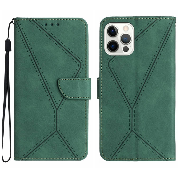 Custodia in pelle goffrata per iPhone 15 e 16