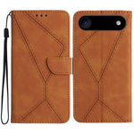 Custodia in pelle goffrata per iPhone 15 e 16
