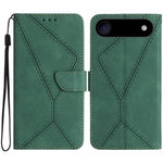 Custodia in pelle goffrata per iPhone 15 e 16