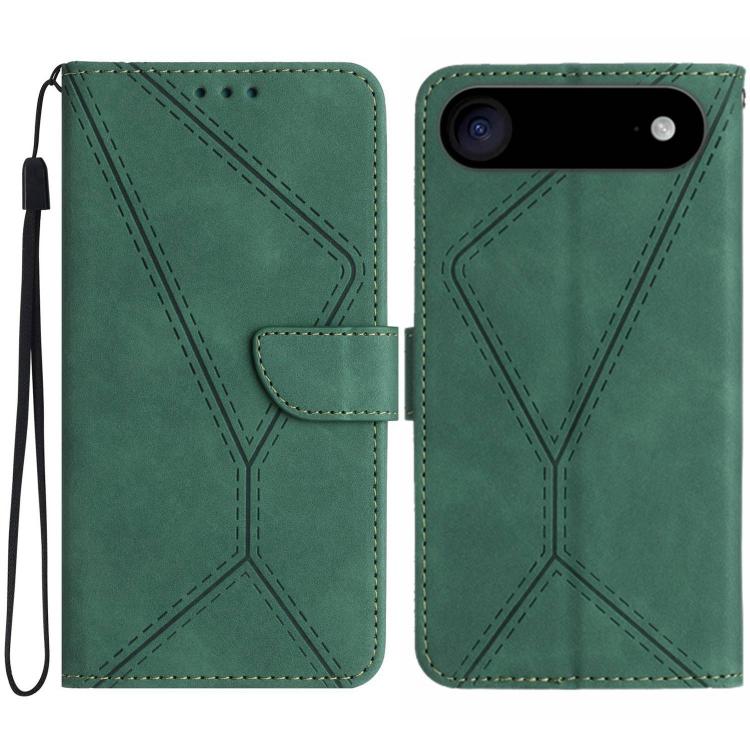 Custodia in pelle goffrata per iPhone 15 e 16