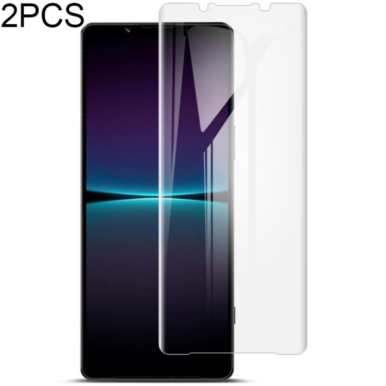 2 pellicole protettive per pellicola idrogel a schermo intero curvo imak, For Sony Xperia 1 V, For Sony Xperia 5 V