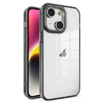 Custodia per telefono con cornice in cristallo TPU + PC elettrolitico, For iPhone 14 Plus, For iPhone 14, For iPhone 14 Pro, For iPhone 14 Pro Max