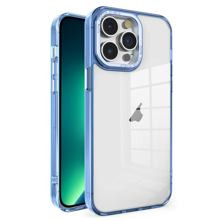Custodia per telefono con cornice in cristallo TPU + PC elettrolitico, For iPhone 13 Pro Max, For iPhone 13 Pro, For iPhone 13, For iPhone 12