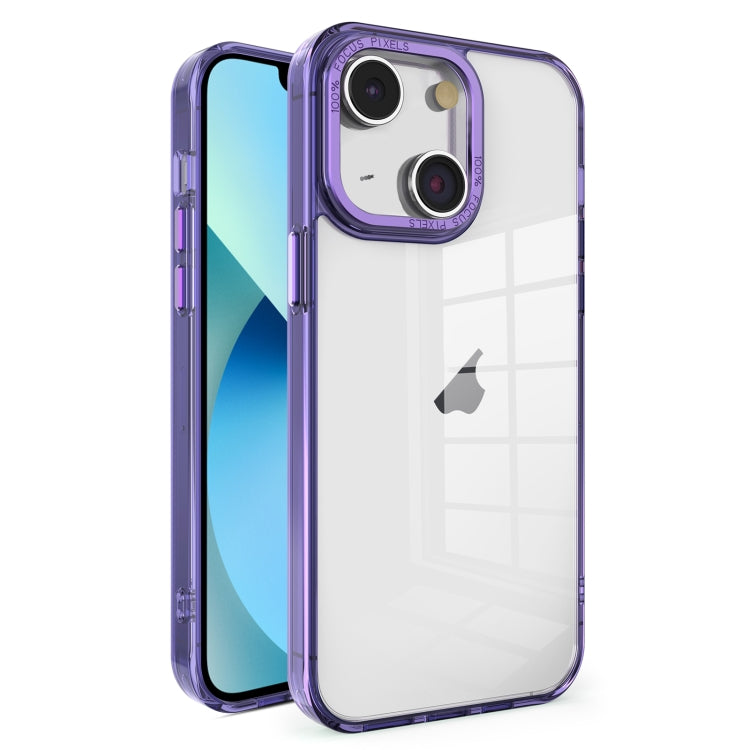 Custodia per telefono con cornice in cristallo TPU + PC elettrolitico, For iPhone 13 Pro Max, For iPhone 13 Pro, For iPhone 13, For iPhone 12