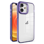Custodia per telefono con cornice in cristallo TPU + PC elettrolitico, For iPhone 13 Pro Max, For iPhone 13 Pro, For iPhone 13, For iPhone 12