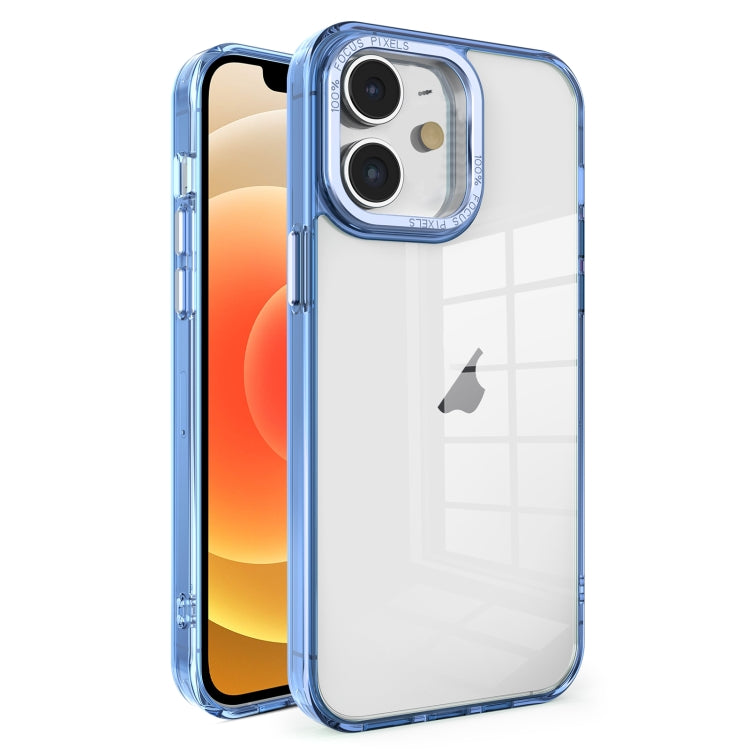 Custodia per telefono con cornice in cristallo TPU + PC elettrolitico, For iPhone 13 Pro Max, For iPhone 13 Pro, For iPhone 13, For iPhone 12
