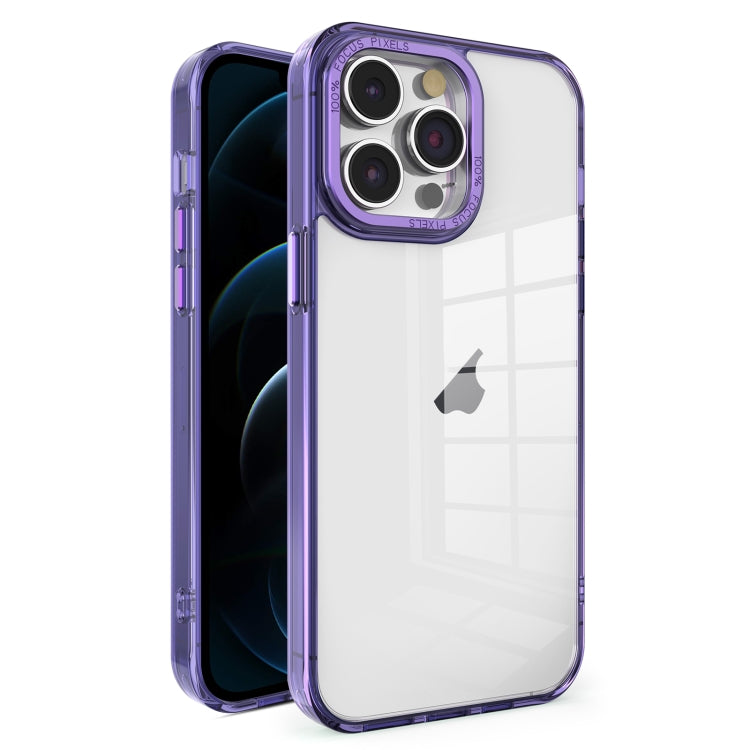 Custodia TPU con cornice in cristallo per iPhone 12 Pro Max