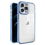 Custodia TPU con cornice in cristallo per iPhone 12 Pro Max
