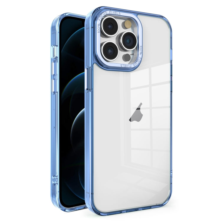 Custodia TPU con cornice in cristallo per iPhone 12 Pro Max