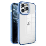Custodia TPU con cornice in cristallo per iPhone 12 Pro Max