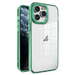 Custodia TPU con cornice in cristallo per iPhone 12 Pro Max