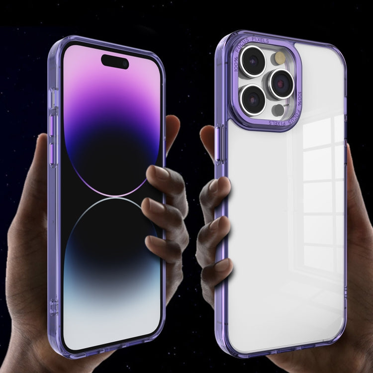 Custodia TPU con cornice in cristallo per iPhone 12 Pro Max