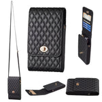 Borsa per telefono a tracolla verticale BFB01 in PU a tracolla, BFB01
