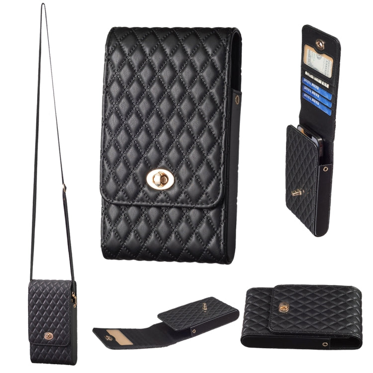 Borsa per telefono a tracolla verticale BFB01 in PU a tracolla, BFB01