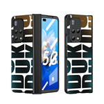 Custodia per telefono pieghevole galvanica integrata con cerniera, For Huawei Mate X2