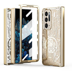 Custodia per telefono all-inclusive con placcatura elettrolitica integrata Legenda meccanica, For OPPO Find N2, For OPPO Find N