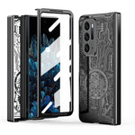 Custodia per telefono all-inclusive con placcatura elettrolitica integrata Legenda meccanica, For OPPO Find N2, For OPPO Find N