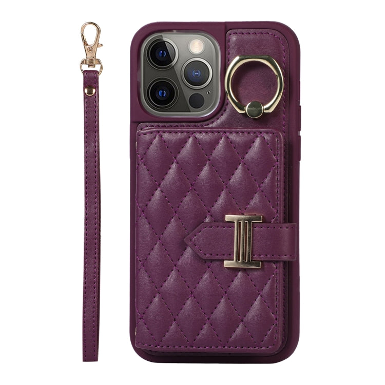 Custodia per telefono con porta carte orizzontale con porta carte con doppio cordino, For iPhone 12 Pro, For iPhone 11 Pro Max, For iPhone 11