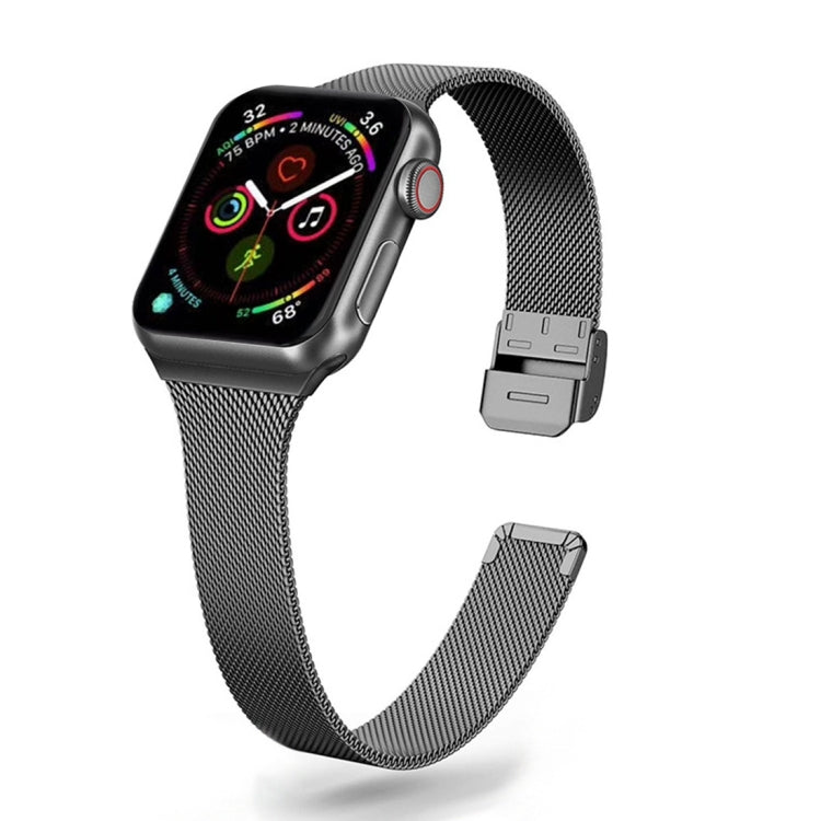 Cinturino in acciaio inossidabile milanese, For Apple Watch Series 8&7 41mm / SE 2&6&SE&5&4 40mm / 3&2&1 38mm, For Apple Watch Ultra 49mm / Series 8&7 45mm / SE 2&6&SE&5&4 44mm / 3&2&1 42mm                                                               ...