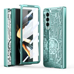 Custodia per telefono all-inclusive con placcatura elettrolitica integrata Legenda meccanica, For Samsung Galaxy Z Fold3 5G, For Samsung Galaxy Z Fold2 5G