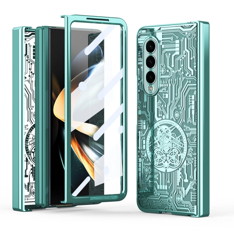 Custodia per telefono all-inclusive con placcatura elettrolitica integrata Legenda meccanica, For Samsung Galaxy Z Fold3 5G, For Samsung Galaxy Z Fold2 5G