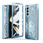 Custodia per telefono all-inclusive con placcatura elettrolitica integrata Legenda meccanica, For Samsung Galaxy Z Fold3 5G, For Samsung Galaxy Z Fold2 5G