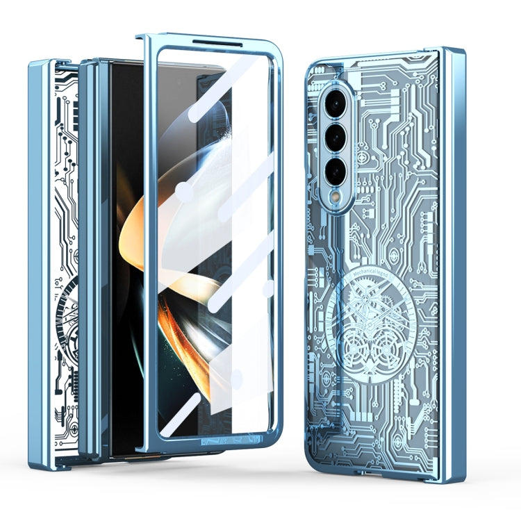 Custodia per telefono all-inclusive con placcatura elettrolitica integrata Legenda meccanica, For Samsung Galaxy Z Fold3 5G, For Samsung Galaxy Z Fold2 5G