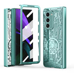 Custodia per telefono all-inclusive con placcatura elettrolitica integrata Legenda meccanica, For Samsung Galaxy Z Fold3 5G, For Samsung Galaxy Z Fold2 5G